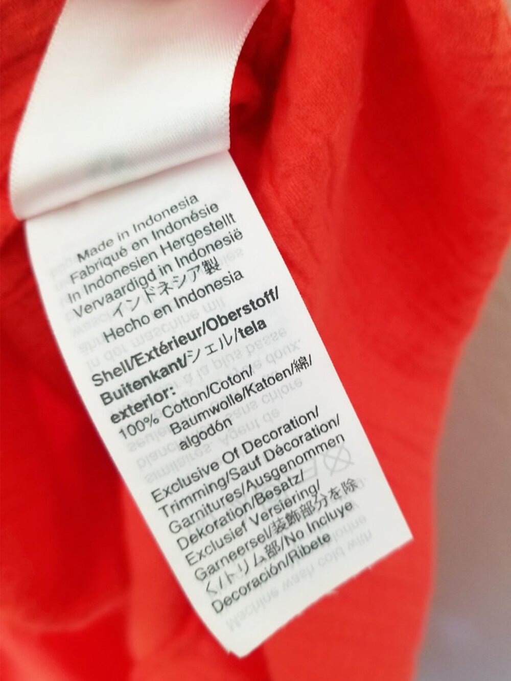 J. Crew Tiered Ruffle Maxi Dress M Crinkle Gauze 100% Cotton Red Orange $128 - Picture 10 of 16